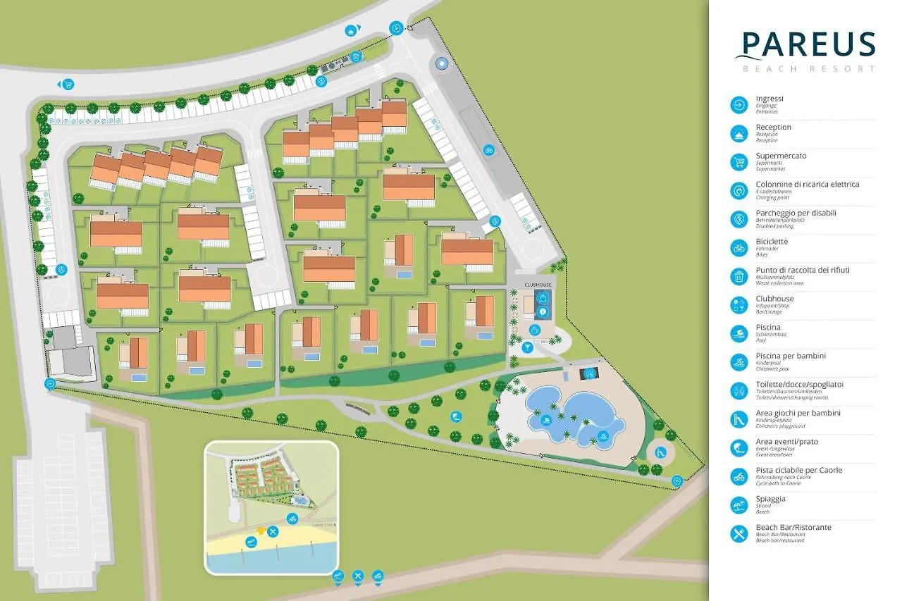 Pareus Beach Resort Caorle 3*,